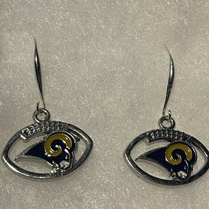 Los Angeles Rams NFL Fashion Dangle Earrings NEW